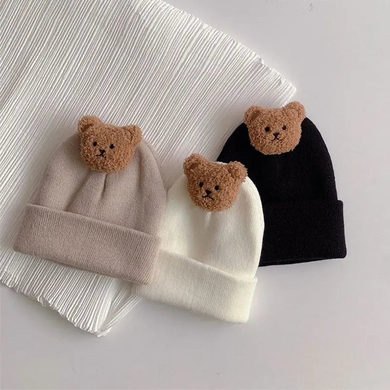 Teddy Bear Soft Knit Hat