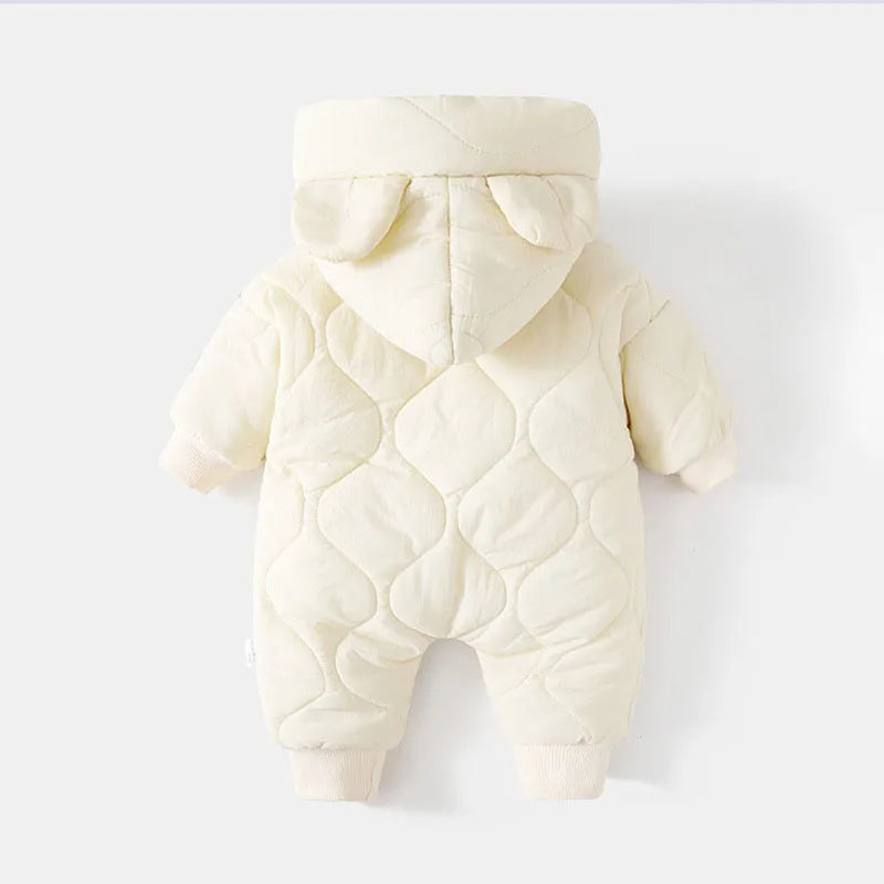 Boucle Bear Puffer Suit